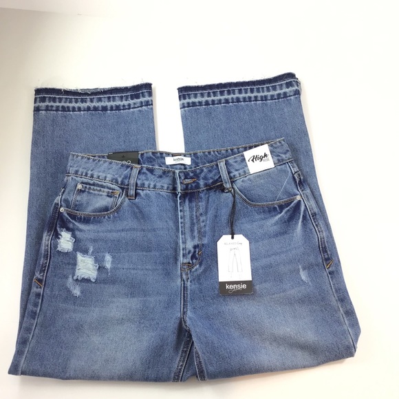 Kenzie High Rise Relaxed Crop Jeans Size 8/29 - Picture 4 of 8